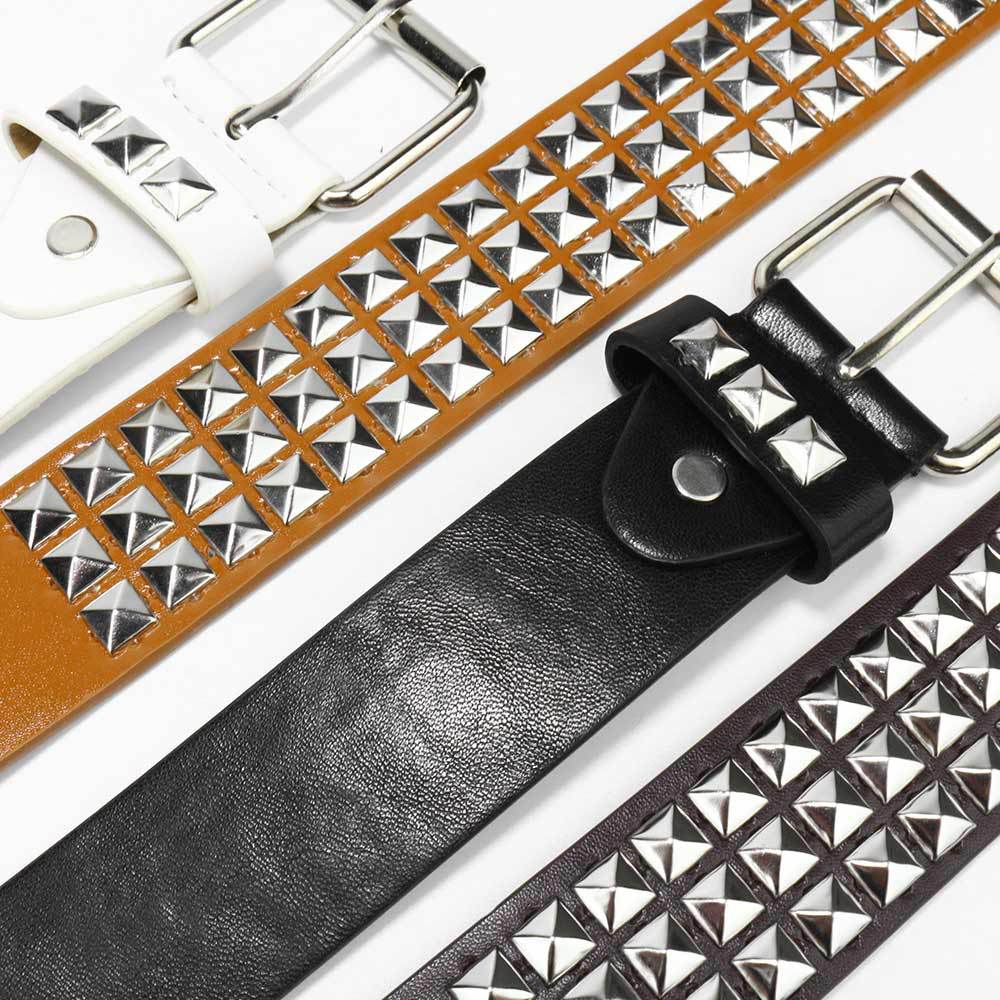 Punk Belt Women'S Metal Rivets Decorative Men'S And Women'S Belts Hip Hop Jeans Belts