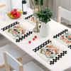 10~50PCS Printed Placemat Wear-resistant And Scratch-resistant Durable Cozy Kitchen Decoration Insulated Placemat Clear Pattern