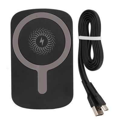 Magnetic Wireless Car Charger Plug and Play High Stability ABS Wireless Car Charger Holder with
