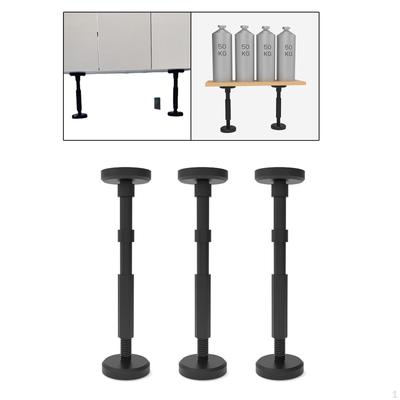 Sistema di installazione e riparazione per staffe di montaggio sottolavello in 3 pezzi, gambe smontabili da 18 cm a 45 cm.