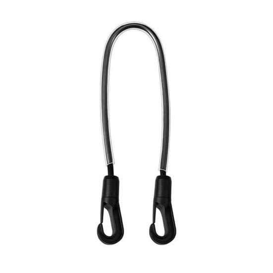 Cinghie per Gambe per Coperta da Cavallo Elastiche di Ricambio con Clip a Doppia Estremità Lunghezza Regolabile da 21" a 28" Cinghie Elastiche per Gambe