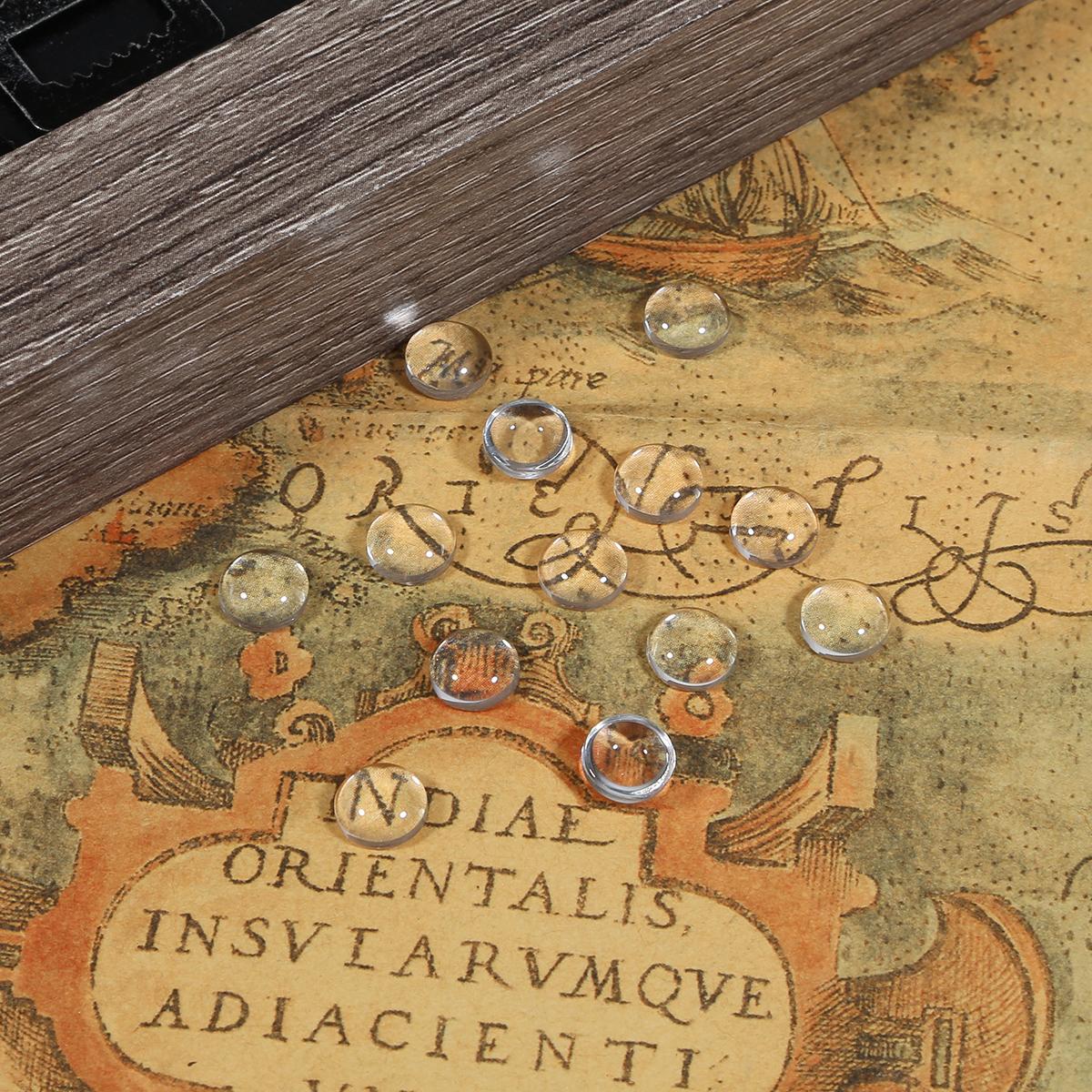 

Выберите размер, прозрачный стеклянный кабошон с плоской задней частью для украшения ювелирных изделий, изготовление колец своими руками, материалы 8mm 50pcs прозрачный