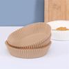 100pcs Air Fryer Disposable Paper Nonstick Airfryer Baking Papers 16cm Round Air-Fryer Paper Liners Paper Kitchen Accessories