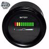 48V Battery Meter Indicator Round Fits For EZGO Club Car Golf Cart Forklift ATV