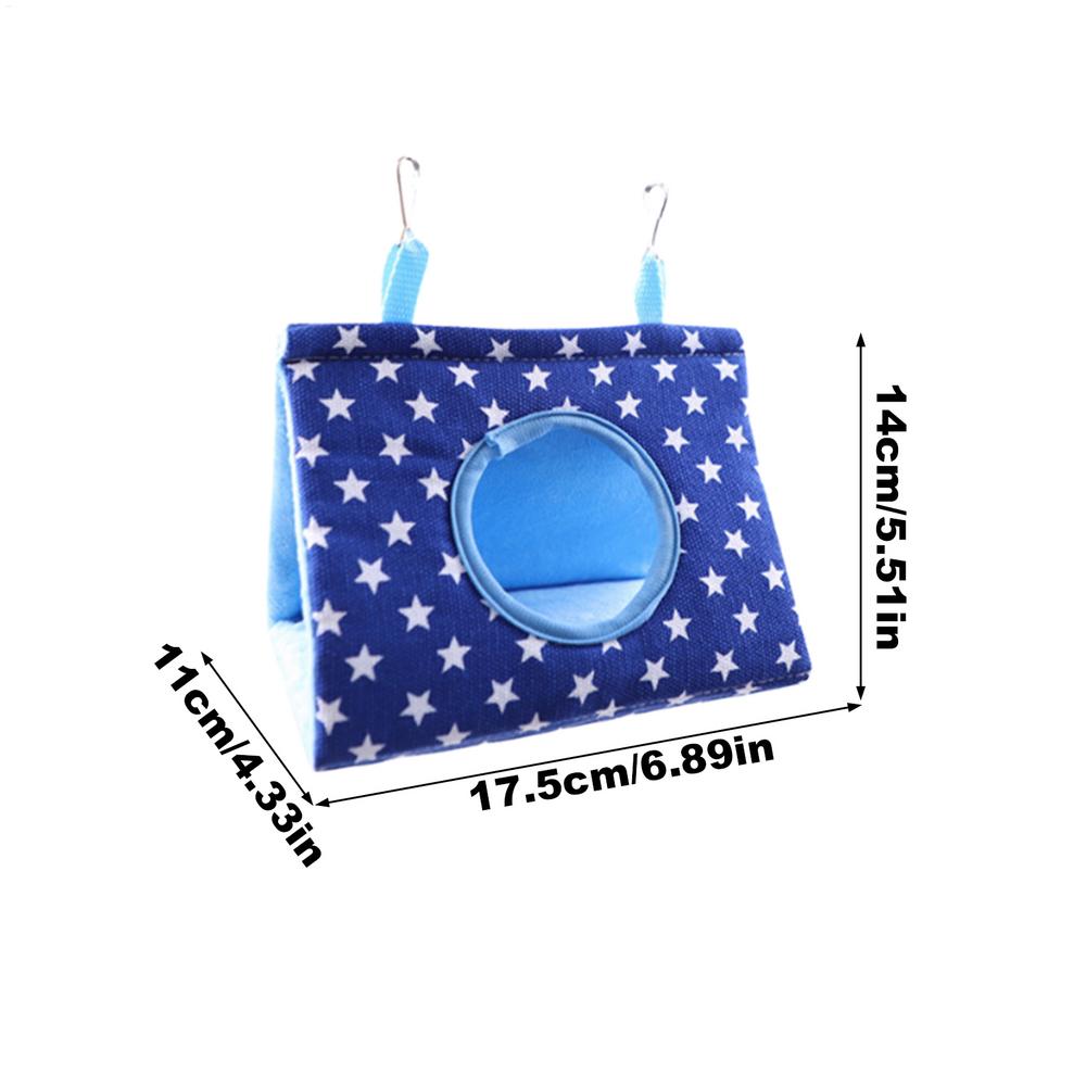 Bird Bed Cold Protection Hammock Conure House For Cage Accessories Winter Parakeet Parrot Conure Cockatiels Canary