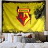 Wat-ford Football Crest Tapestry Playroom Tapestry, Accessories for Bedroom,Livingroom, dormitory Room Wall Decor Fan Birthday Gifts