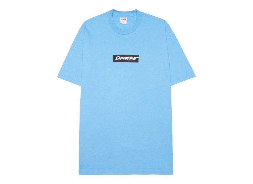 Supreme Futura Box Logo Tee Blue
