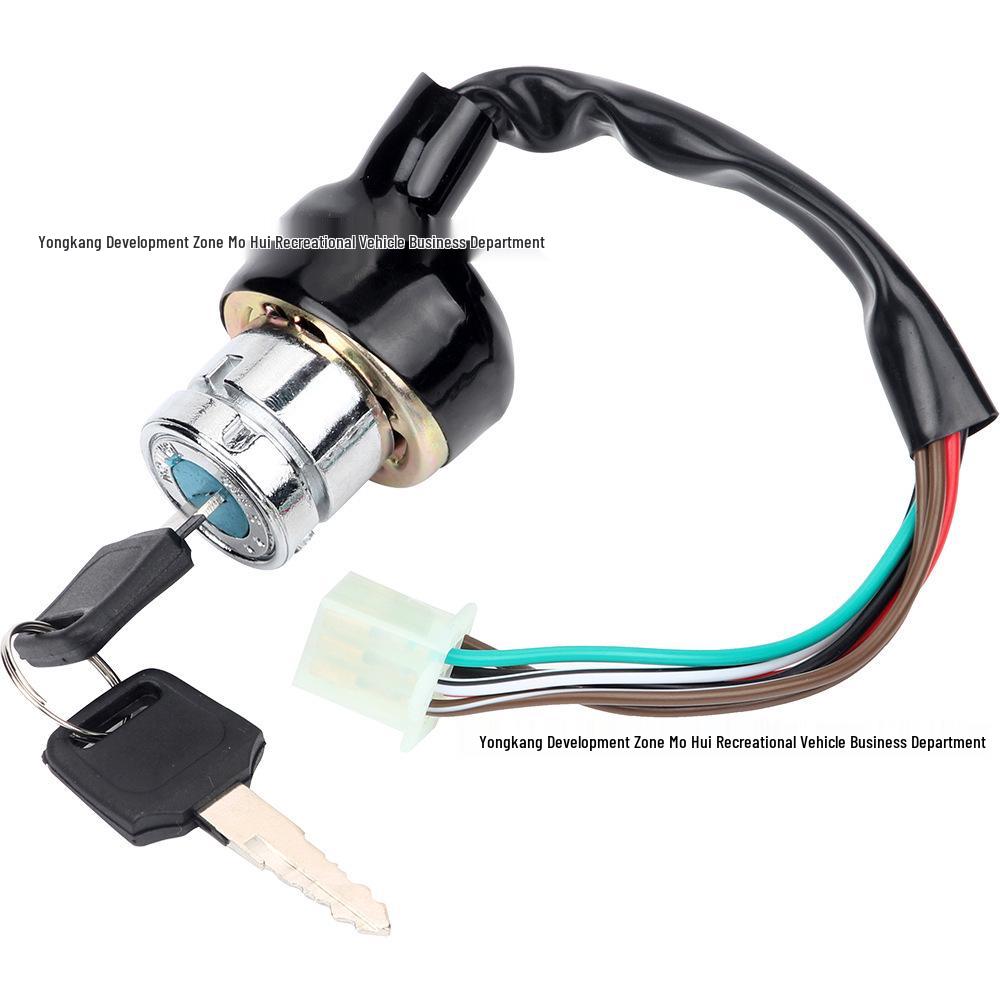 Off-Road Ignition Switch & Lock Key for ATV, Dune Buggy, Go-Kart, Quad