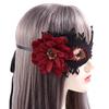 Maske Blumig Maskerade Augenmaske Schlafmaske Mit Blume Mash Party Cosplay Requisiten Halbgesichtsmaske