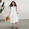 LUSON Mädchen Sommerkleid Ärmellos Koreanischer Stil