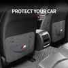 Araba Koltuğu Arkası Saklama Alanı Arka Aşınma Önleyici Sırtlık Tekme Önleyici Ped BMW M M3 M5 M6 X3 E46 E90 F30 G20 E36 E34 X6 G20 Aksesuarı İçin