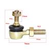 M12-M10 Tie Rod End Ball Joint For 50cc 70cc 90cc 110cc 125cc 150cc 200cc 250cc 300cc ATV Quad Dirt Bike Go Kart 4-wheeler