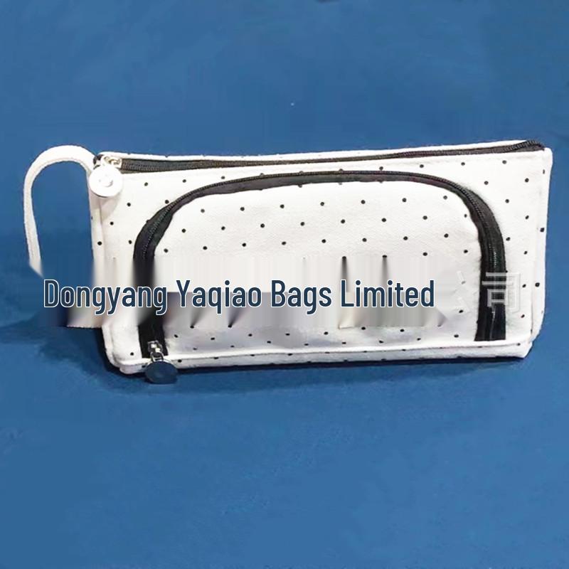 

Korean-Style Triangle Pencil Case: Large, Portable, Multi-Functional Desk Organizer