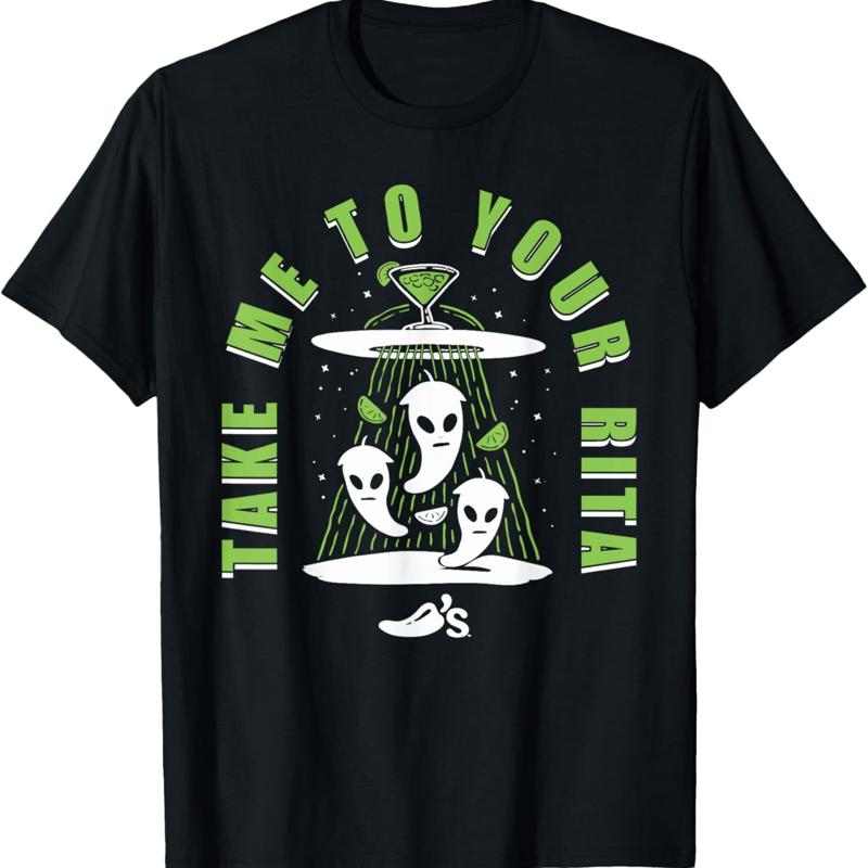 Take Me To Your Rita Aliens vaisseau spatial t-shirt dr?le S разноцветный
