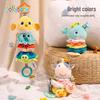 Jollybaby Soothing Baby Stroller & Crib Hanging Toy with Music Pull Ring