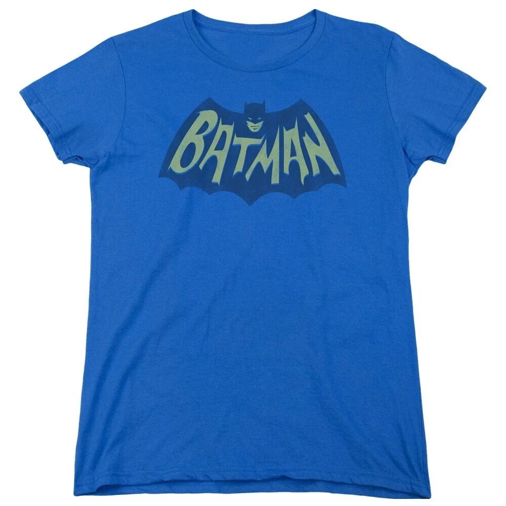 Batman  Show Bat Logo  Women s T-Shirt L