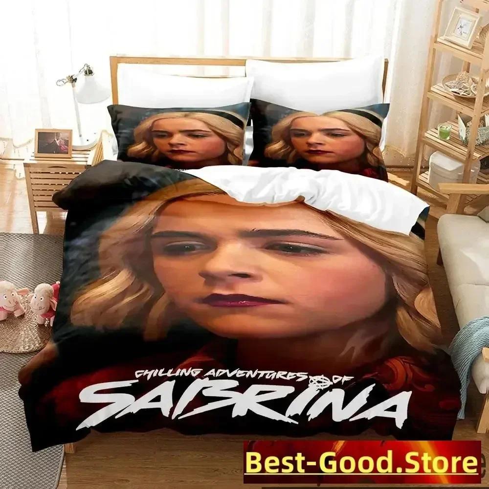 

Comforter Movie Chilling Adventures Of Sabrina Bedding Set Print With Bed Soft Single Double Queen Super King Size Comforter (quilt)-EU Single(135*200cm)3pcs
