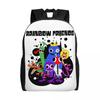 Custom Rainbows Friends Hug It Out Travel Backpack Men Women School Computer Bookbag Video Game College Student Daypack Bags