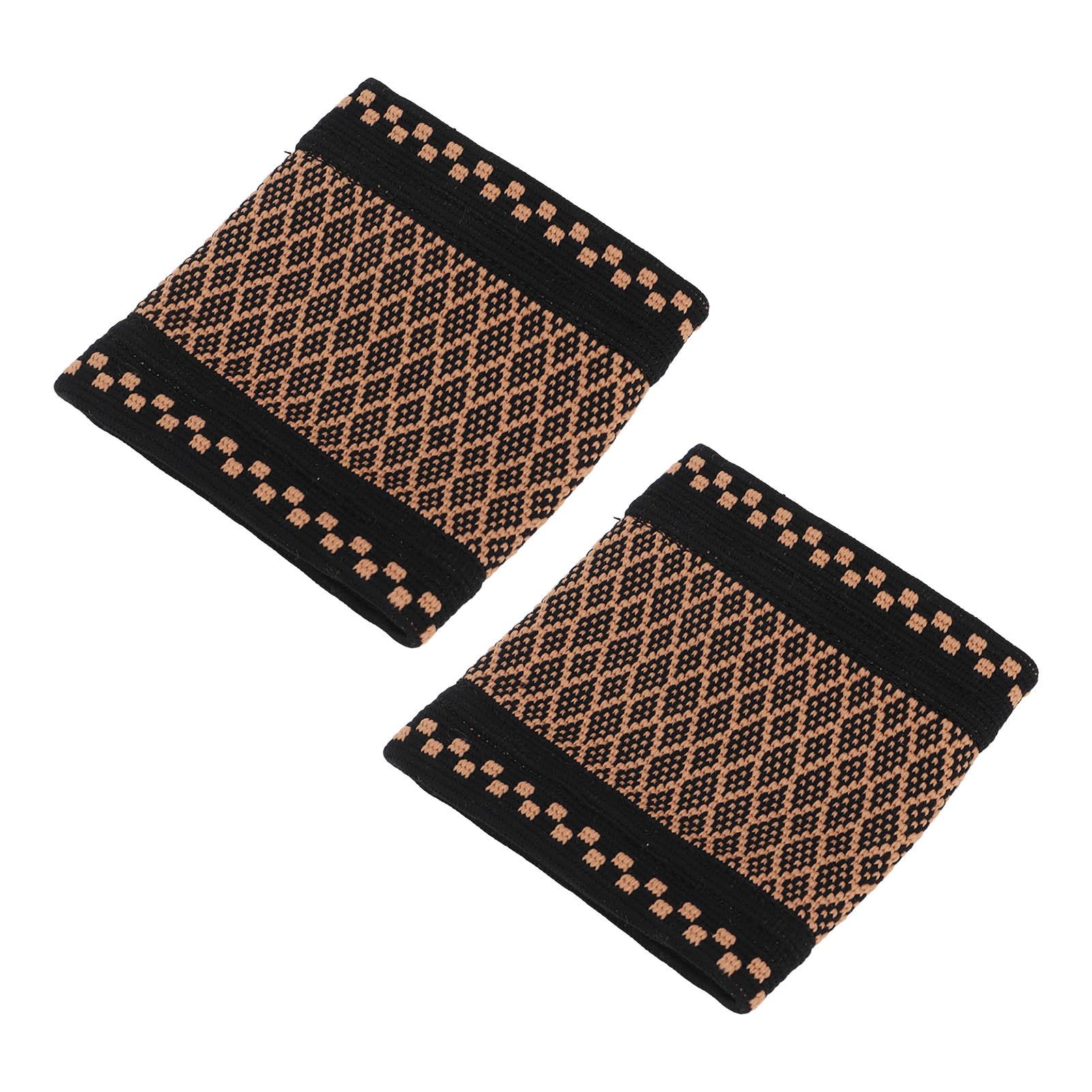 

2Pcs Knitting Copper Arch Support Compression Thin Ventilation Foot Protection Brace