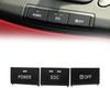 3pcs Center Console Switch Button Cap For BMW E90 E92 E93 For M3 61317841136 New