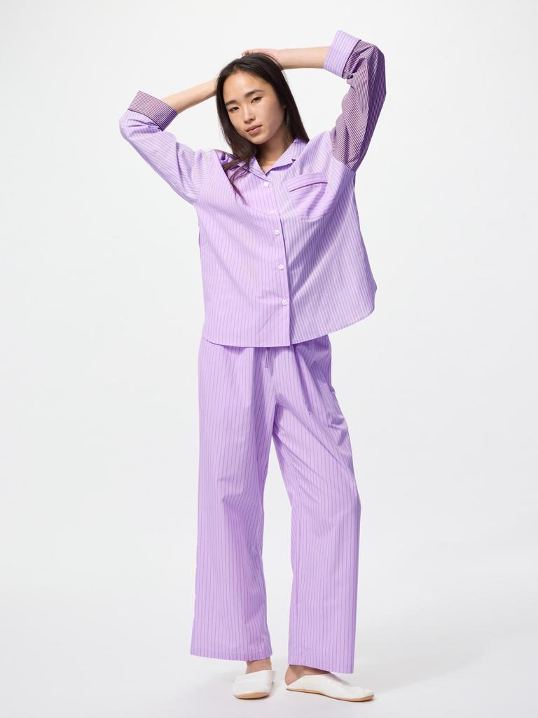 Uniqlo Cotton Pajamas  Long Sleeve  Crazy Pattern