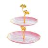 Elegant Multi-Layer Snack & Fruit Plate for Living Room or Coffee Table