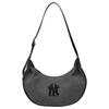 New York Yankees Vintage Atmosphere Embossed Patch Polyester Shoulder Bag Women Shoulder Bag Black 3ABQB016N-50BKS