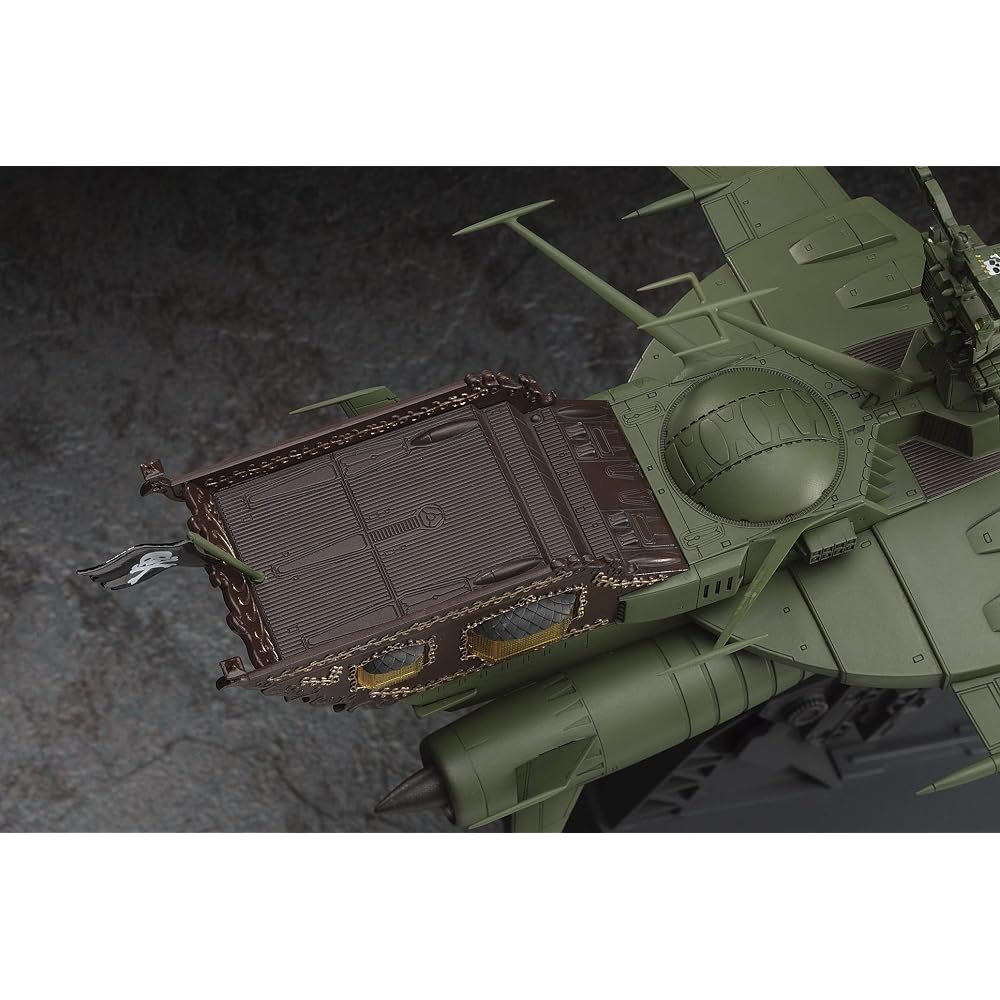 Hasegawa Creator Works Series Movie Version 999 Space Pirate Battleship Arcadia 1/1500 Scale Plas...