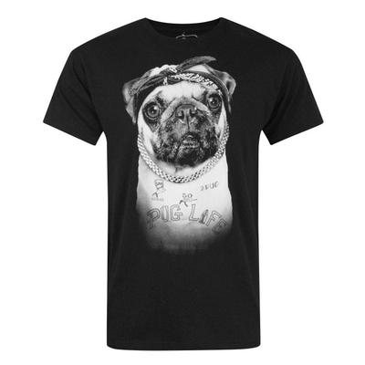 Goodie Two Sleeves Mens Pug Tupac Shakur T-Shirt
