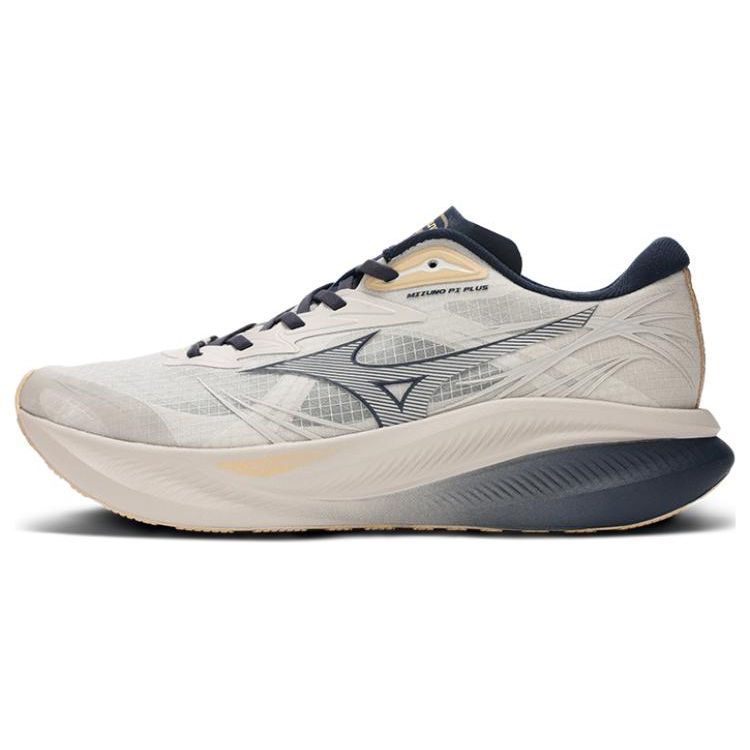 Mizuno PI PLUS Унисекс Низкие Повседневные Кроссовки Серый Темно-синий D1GH240304 36.5