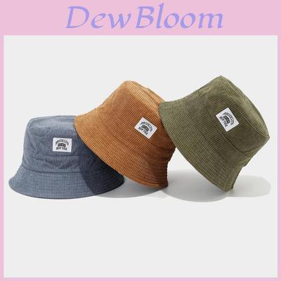 Vintage Corduroy Fisherman Hat With Wide Brim For Casual Summer And Winter Wear