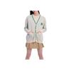 New MLB Gorpcore Knitwear Women's Cream 3AKCV0141-50CRD