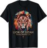 Lion of Judah Christian Cross T-Shirt