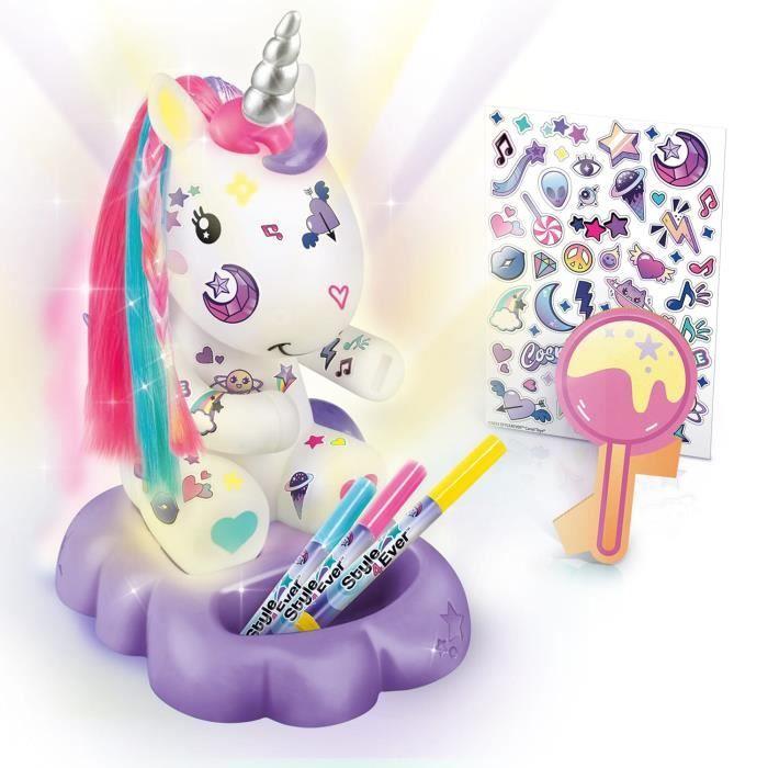 Lampe Licorne a Décorer Cosmique Edition Collector Canal Toys