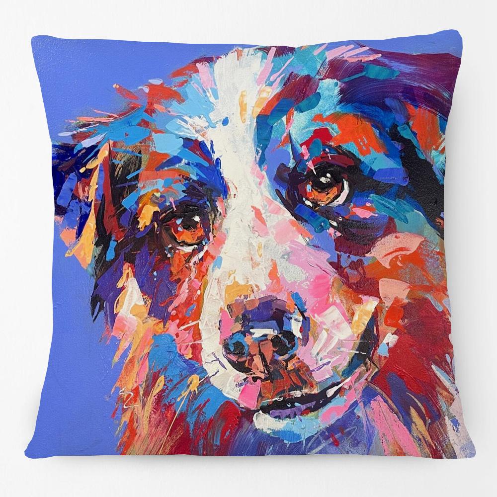 Australian Cattle Dog Shepherd Dog Red Heeler Dachshund Animals Poster Oil Painting Cushion Covers Pillow Case