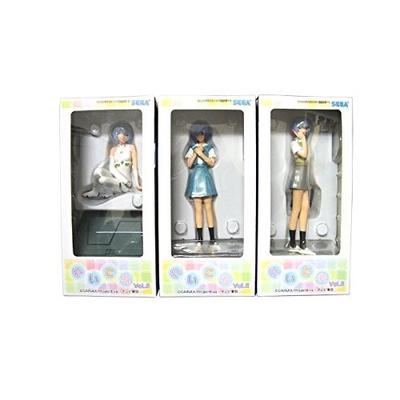 Neon Genesis Evangelion Collection Figure Reikore Vol2 All 3 Types Set