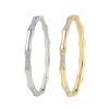 European and American New Bamboo Open Bracelet High-end Versatile Hand Jewelry