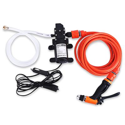 60W Alta Pressão Veículo-montado 12V Lavadora de Carro Conjunto de Lavadora Isqueiro Portátil Máquina de Lavar Carro Alimentada