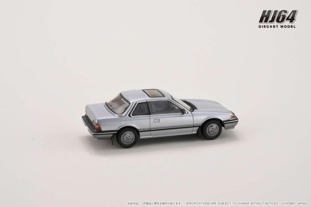 Hobby Japan HJ64 Honda Prelude XX AB Early Model Silver Metallic Finished Model HJ641086AS 1/64