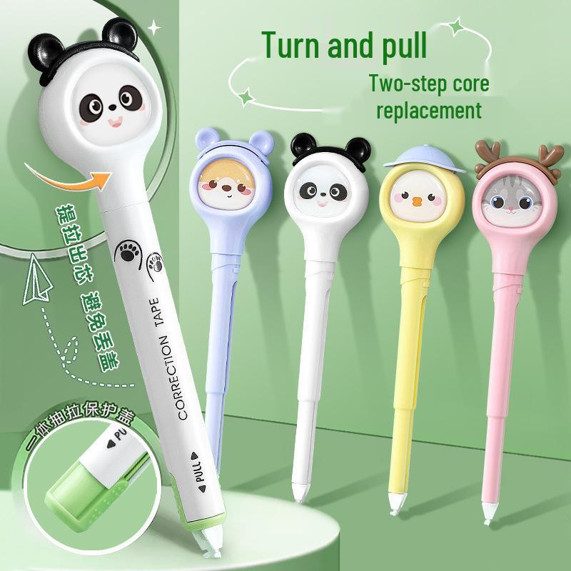 Changli 2118 Cartoon Pen-Type Correction Tape with Replaceable Core for Students