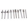 10 Stück/Set Mini HSS Fräser Bits Trimmer 3,175 mm Schaft für Dremel Rotationswerkzeuge