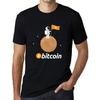 Men's Graphic T-Shirt Bitcoin Astronaut HODL BTC Eco-Friendly Limited Edition Short Sleeve Tee-Shirt Vintage