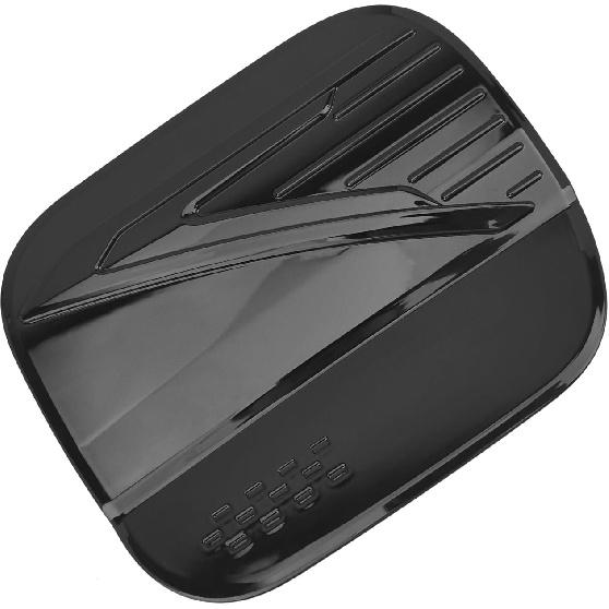 ABS Fuel Tank Cover Oil Gas Cap Fuel Filler Door Trim Cover Decal Sticker Compatible with Hyundai Santa Fe 2024-2026 MX5 Accessories (Glossy Black