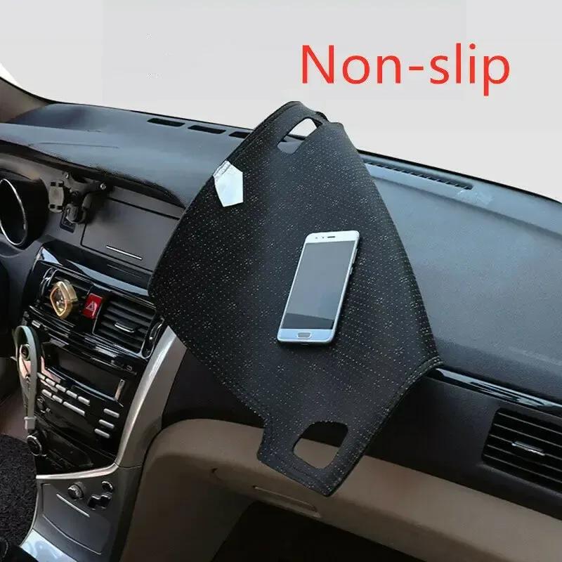PU Leather LHD Dashboard Cover Dash Pretector Anti-Slip Mat Trim Dashmat Carpet For Kia Seltos