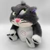 Stock Soothing New Breath Light Sound Cute Leering Cat Music Early Education Doll Stuffed Animals