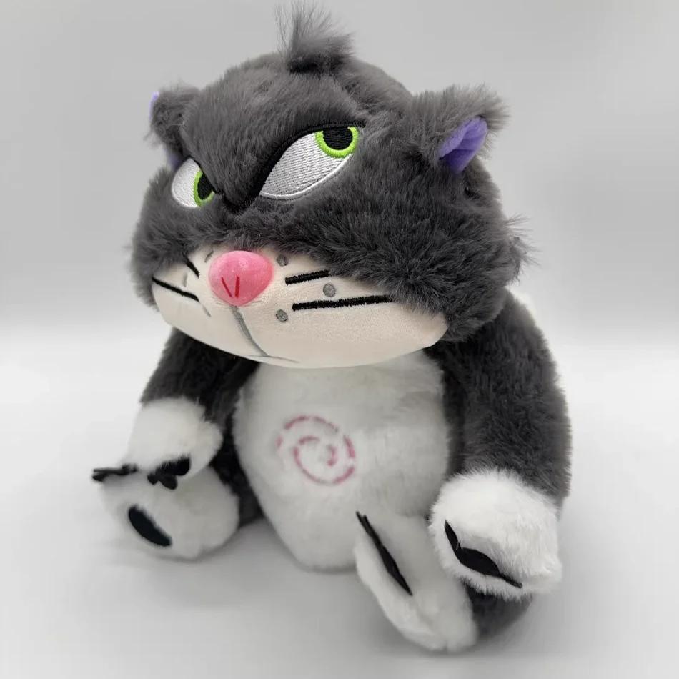 Stock Soothing New Breath Light Sound Cute Leering Cat Music Early Education Doll Stuffed Animals