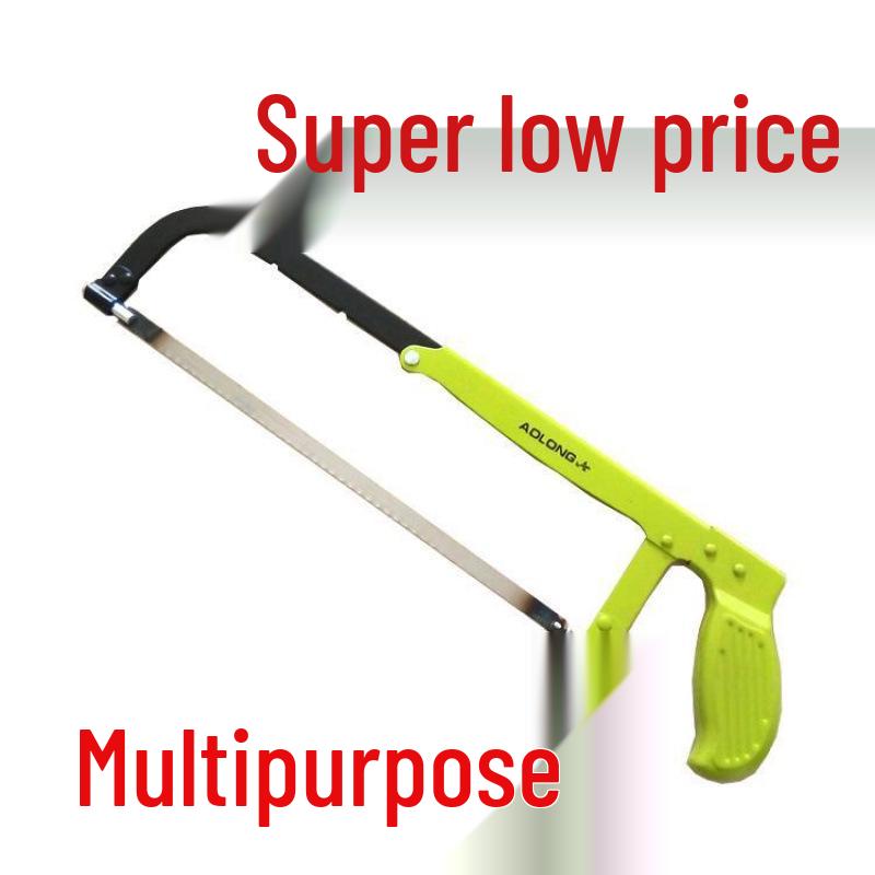 Multifunctional Steel Hand Saw: Hacksaw Bow Frame for Metal Cutting
