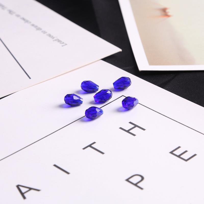 Teardrop Glass Crystal Beads for DIY Jewelry Making