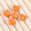 10pcs Multipurpose Heart Shape Beads Acrylic Craft Beads DIY Spacer Beads  Craft Supplies