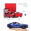 WELLY 1/24 Ford Mustang GT 2015 Alloy Car Model Diecast Toy Vehicle High Simitation Cars Toys for Children Kids Gifts